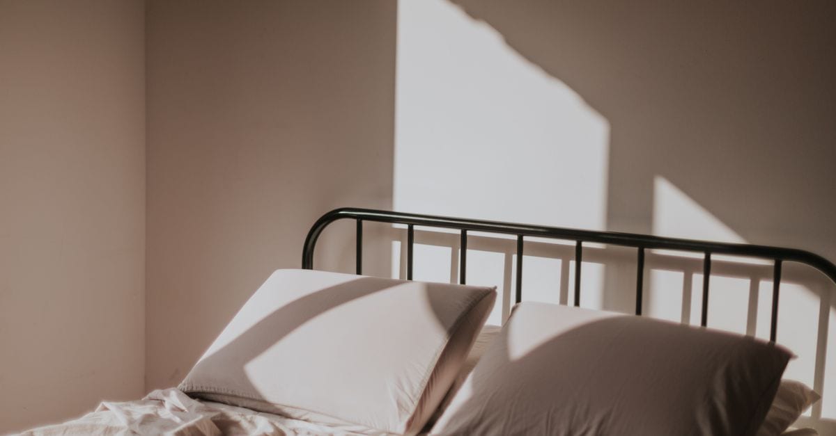 Fresh linen and a made bed, ready for you